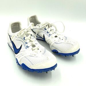 NIKE Bowerman Series Zoom Rival D Track And Field White Mesh Lace Up Sneaker 5.5